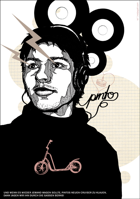 Pinto for BEWEGUNGSMELDER-magazine
