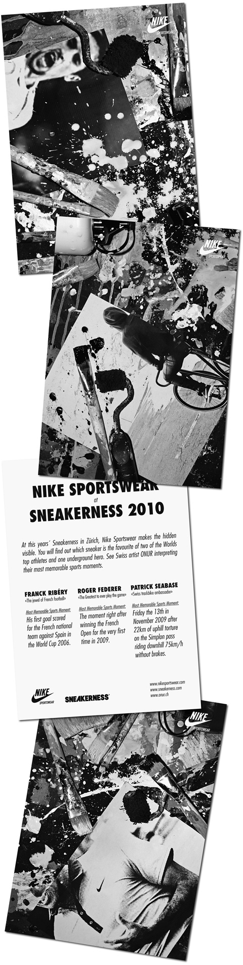Nike teaser cards